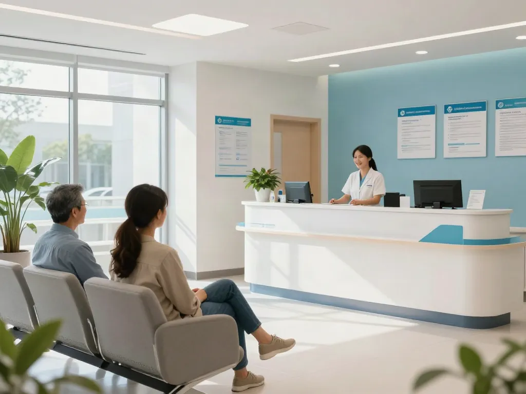 Toto slot in a healthcare context showcasing patient care at a modern medical facility.